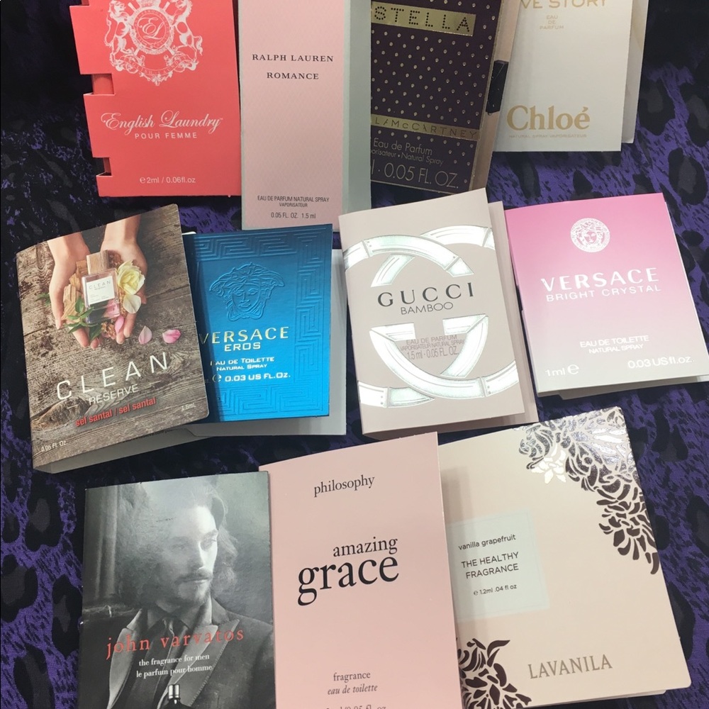 High end Fragrance Sampler